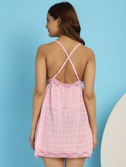 Light Pink Babydoll with matching G-String