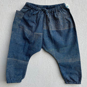 WHITEWATER KIDS UNISEX ORGANIC INDIGO RAIDANA KURTA + INDIGO CHECK PANTS