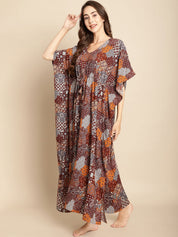 Printed Multi Colour Kaftan