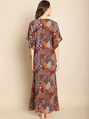 Printed Multi Colour Kaftan