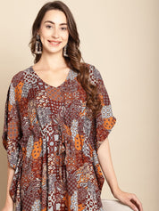 Printed Multi Colour Kaftan