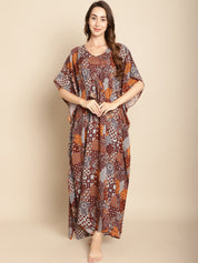 Printed Multi Colour Kaftan