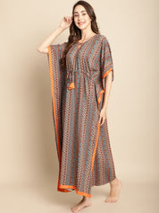 Printed Multi Colour Kaftan