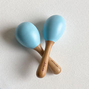 WHITEWATER KIDS WOODEN MARACAS SET - BLUE