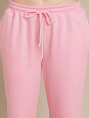 Fleece Baby Pink Winter Night Suit