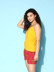 L&L - Noughties Nostalgia - Pure Cotton Floral Printed Vacay Short Set