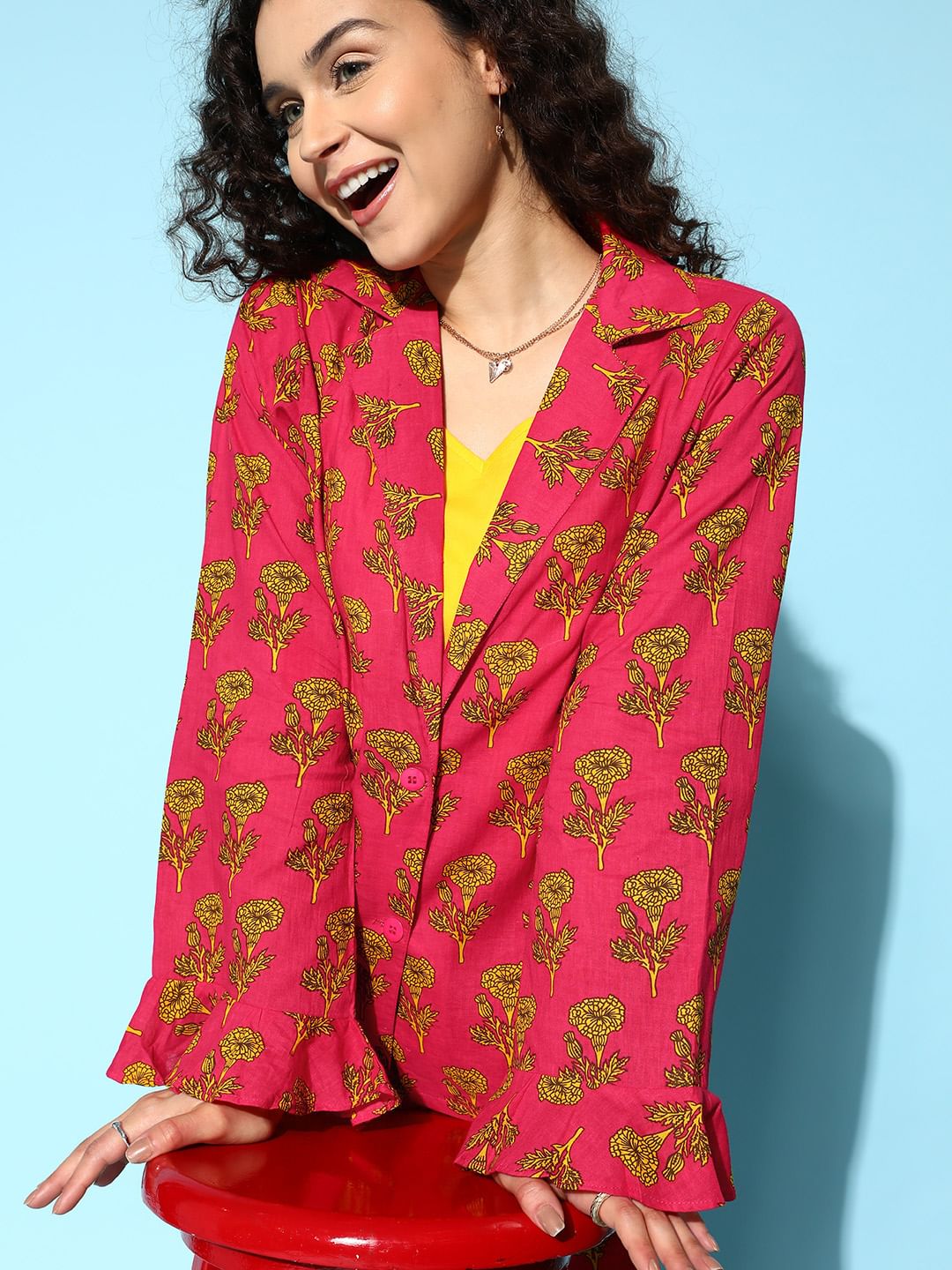 L&L - Noughties Nostalgia - Pure Cotton Floral Printed Vacay Short Set