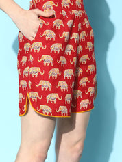 L&L - Noughties Nostalgia - Pure Cotton Printed Vacay Short Set