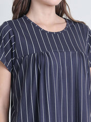 Secret Wish Grey Lining Hosiery Nighty