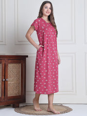 Secret Wish Pink Star Hosiery Nighty