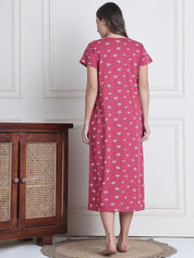 Secret Wish Pink Star Hosiery Nighty