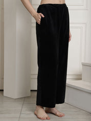 Black Velvet Lounge Pants