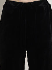Black Velvet Lounge Pants