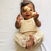 WHITEWATER KIDS UNISEX ORGANIC INDIGO ZOO JHABLA BAG