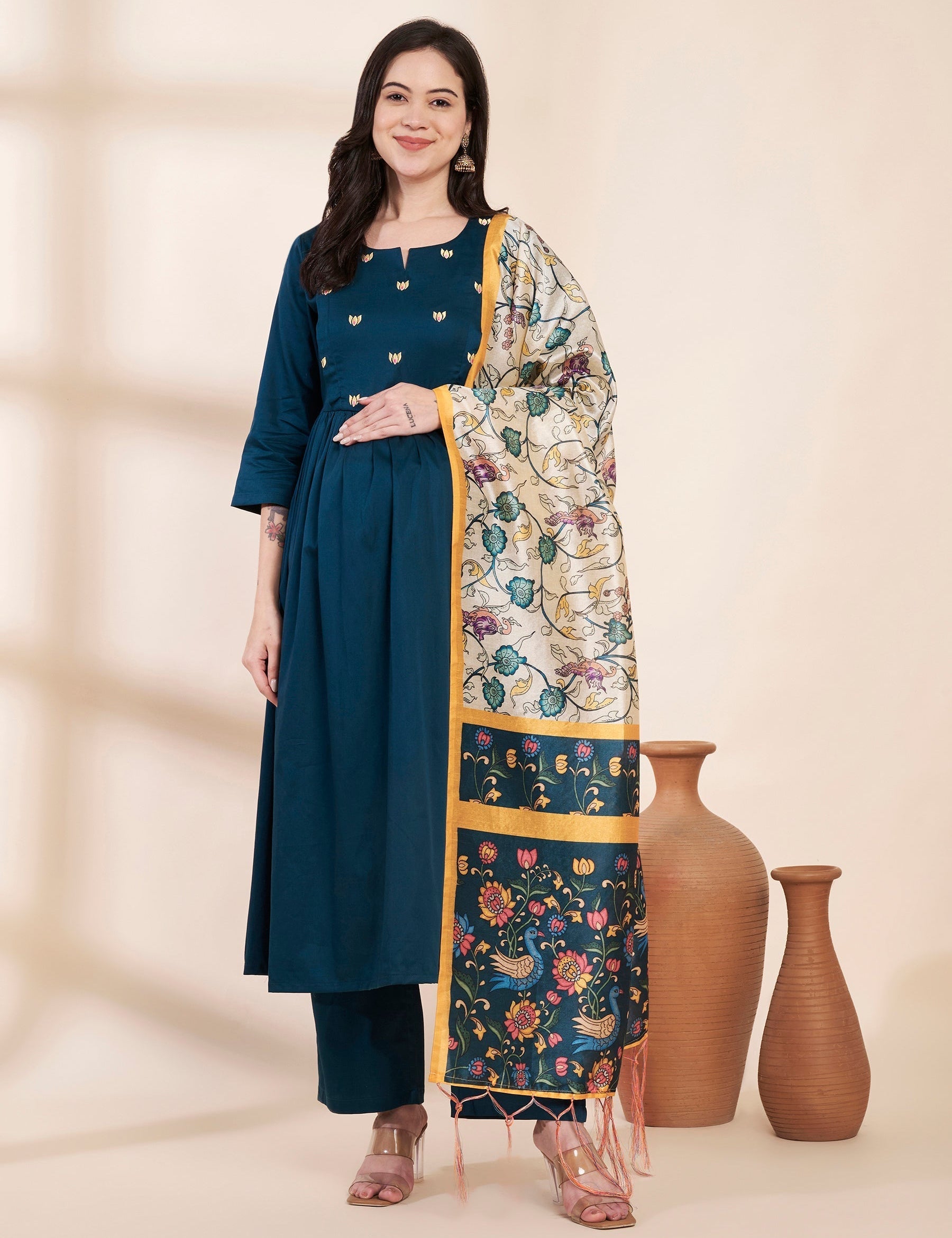 Maternity Kurta Sets for Every Moment: Casual, Office & Festive Looks