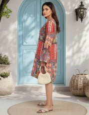 Multi Swimwear Cover Up Dress