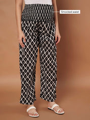 Black Ikkat Cotton Maternity Kurta with Trouser and Dupatta