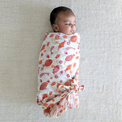 WHITEWATER KIDS ORGANIC KOI RED SWADDLE