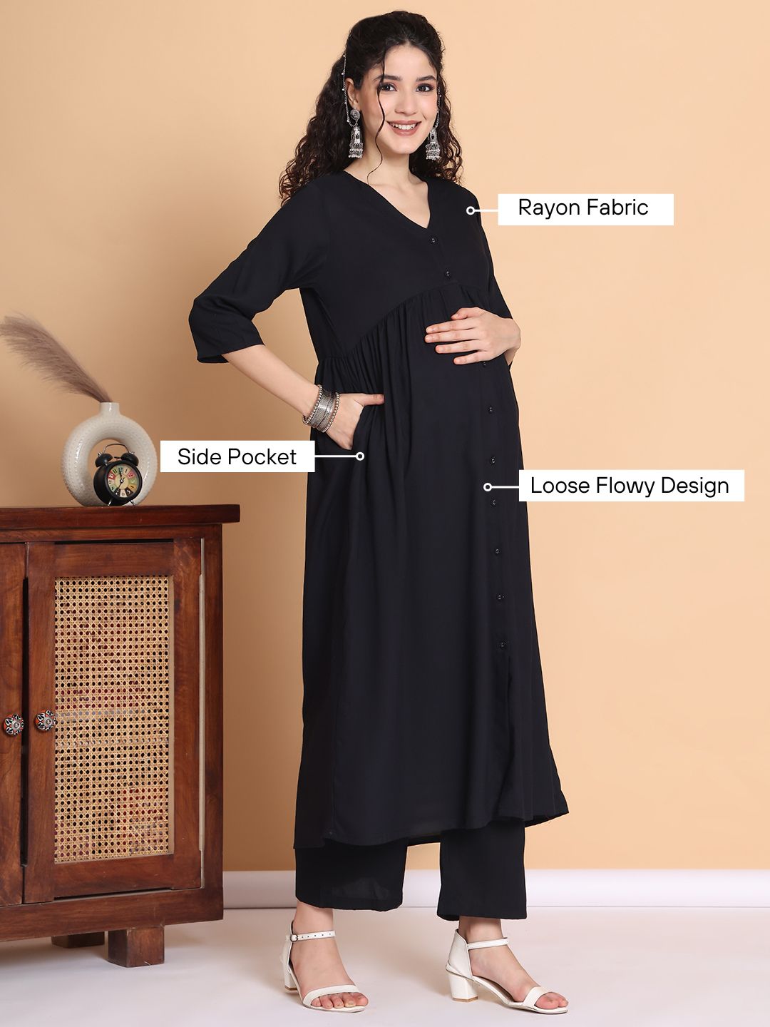Maternity Kurta Set