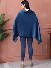 Solid Teal Velour Nursing Cover