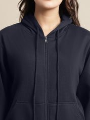 Fleece Navy Blue Winter Night Suit