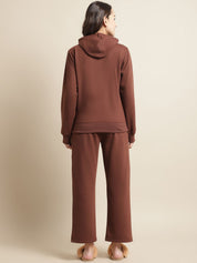 Fleece Brown Winter Night Suit