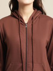 Fleece Brown Winter Night Suit