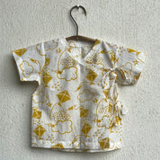 WHITEWATER KIDS UNISEX ORGANIC PATANG ANGARAKHA WITH YELLOW PANTS