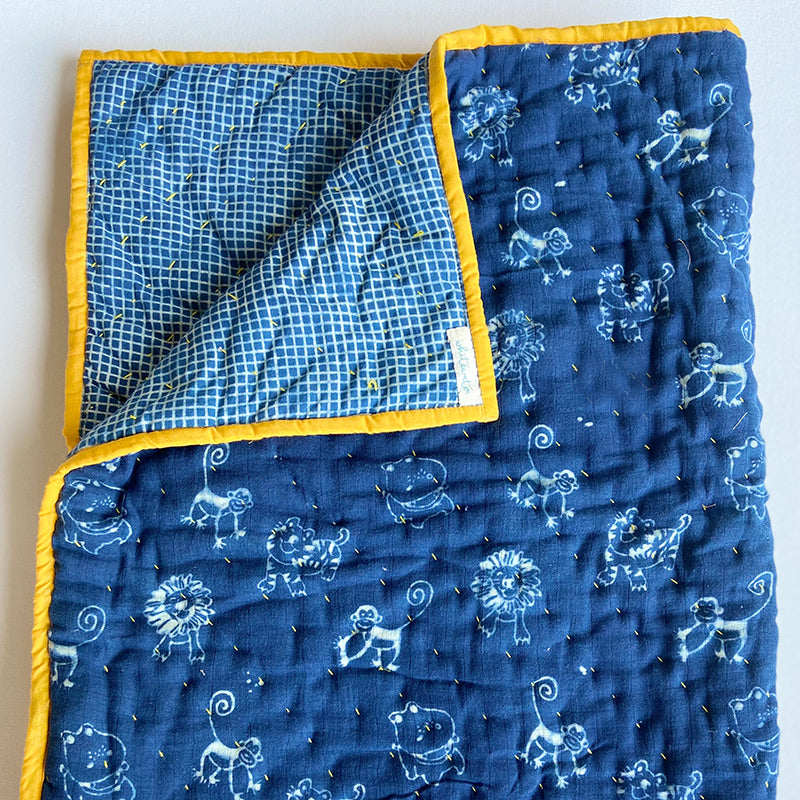 WHITEWATER KIDS ORGANIC ZOO QUILT