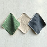 WHITEWATER KIDS ORGANIC HANDWOVEN WAFFLE WASHCLOTHS