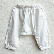 WHITEWATER KIDS UNISEX ORGANIC ESSENTIAL WHITE ANGRAKHA TOP + PANTS
