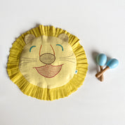WHITEWATER KIDS ORGANIC GIFT SET - DOHAR + MUSTARD SEED PILLOW + BOLSTER + MARACAS - ZOO