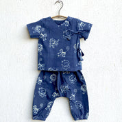 WHITEWATER KIDS UNISEX ORGANIC INDIGO ZOO BAG - ZOO AND WHITE ANGRAKHA + ZOO PANTS